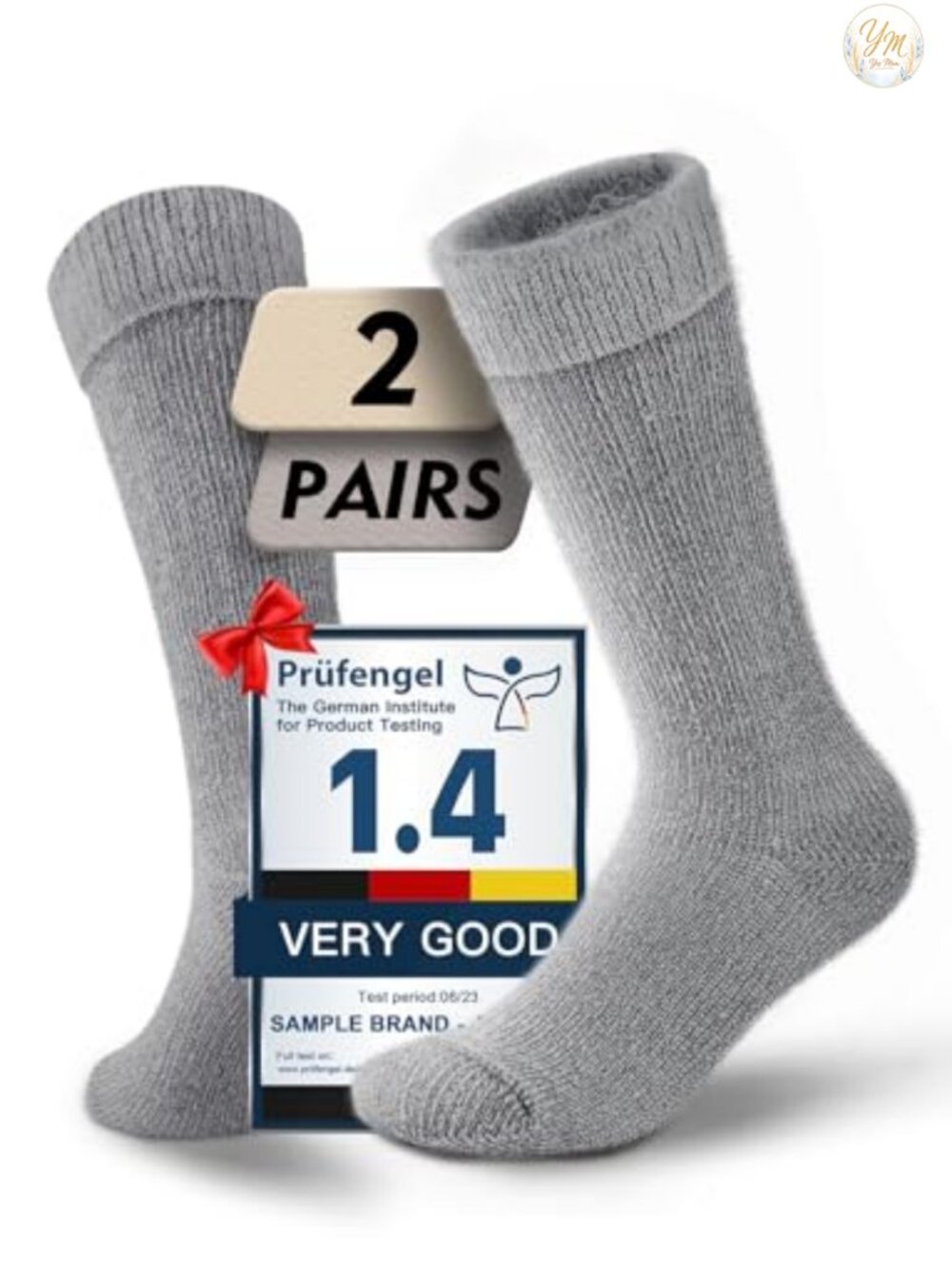 Alpaca Wool Thermal Boot Socks for Men and Women, Heavyweight Hiking Socks